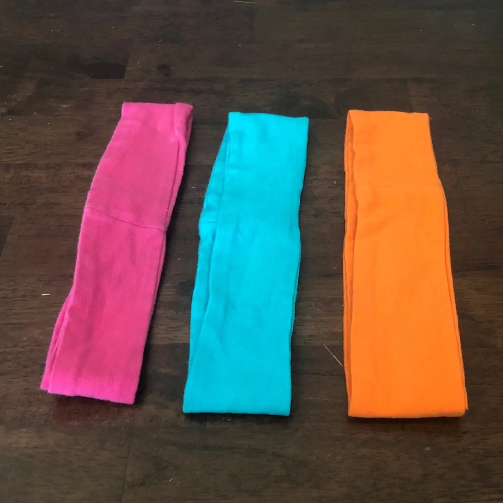 Set of 3 Bright Stretch Women’s Headbands